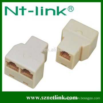 Telephone accessory 2-Line, T-Jack Modular Triplex Adaptor